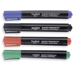 Marker permanentny okrągły SF 4007 czarny TT